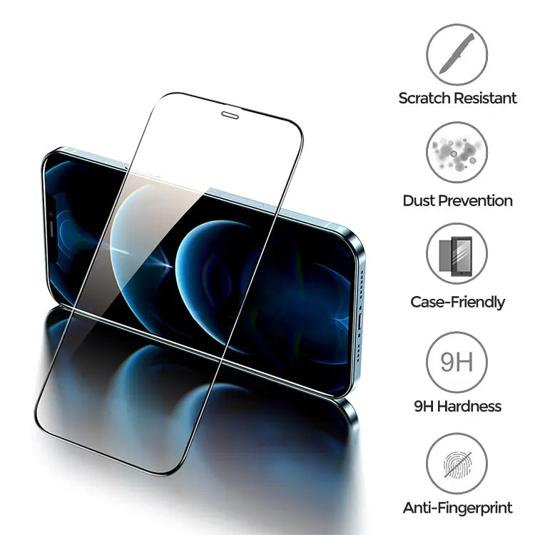 Caseovo iPhone 11/12/13/14 Series Tempered Glass Phone Film - caseovo