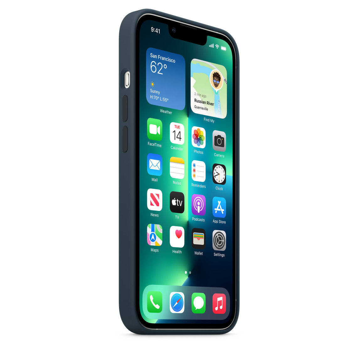 Apple iPhone 13 Series Silicone Case with MagSafe