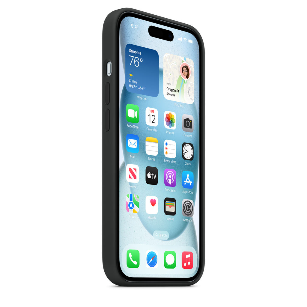 Apple iPhone 15 Series Silicone Case with MagSafe