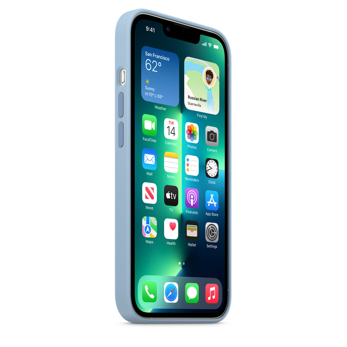 Apple iPhone 13 Series Silicone Case with MagSafe