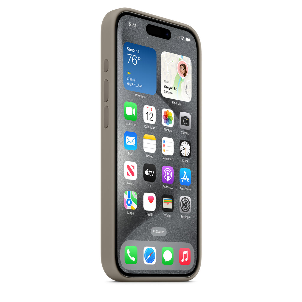 Apple iPhone 15 Series Silicone Case with MagSafe