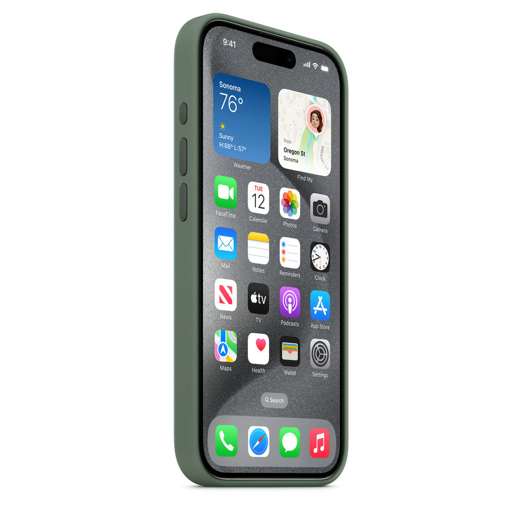 Apple iPhone 15 Series Silicone Case with MagSafe