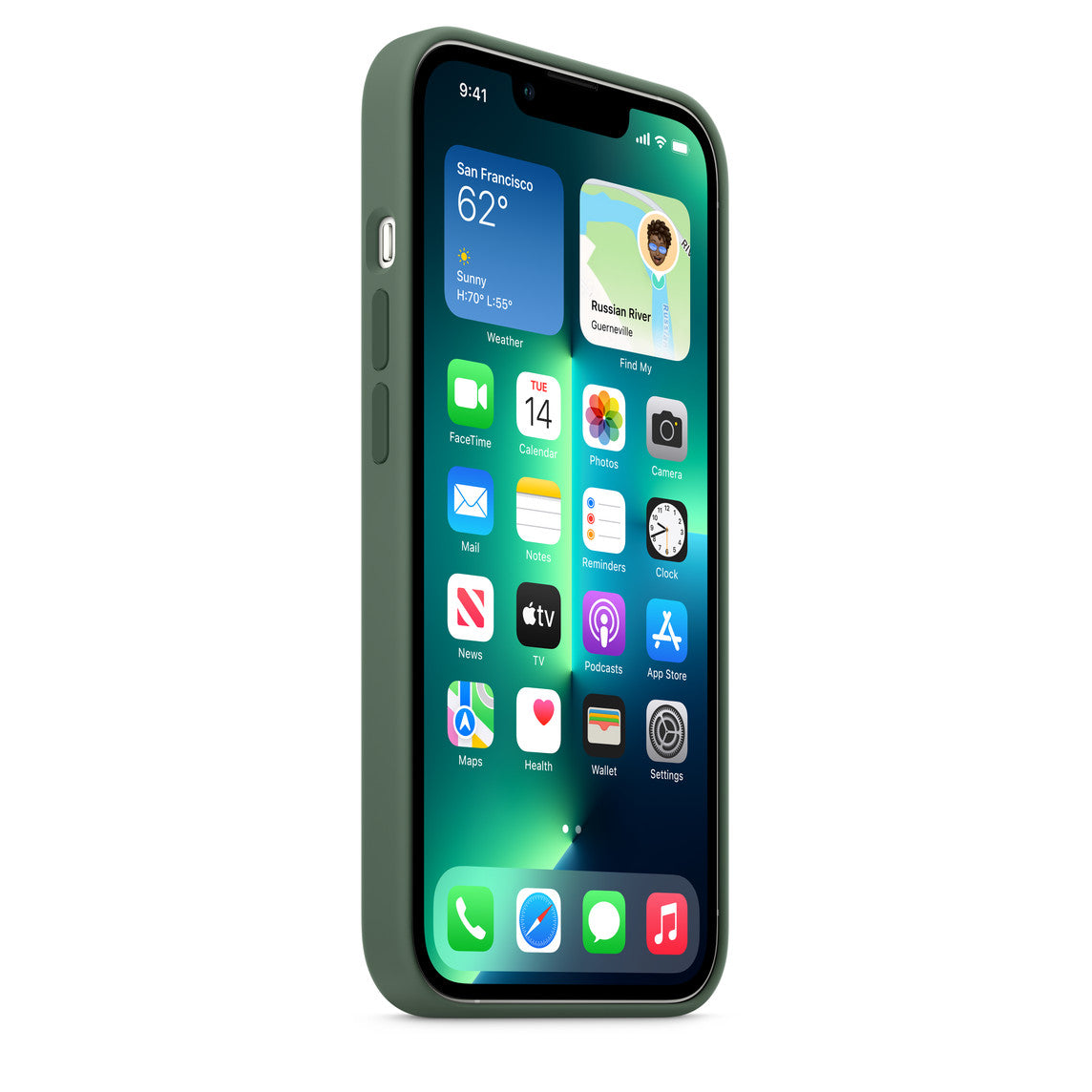 Apple iPhone 13 Series Silicone Case with MagSafe
