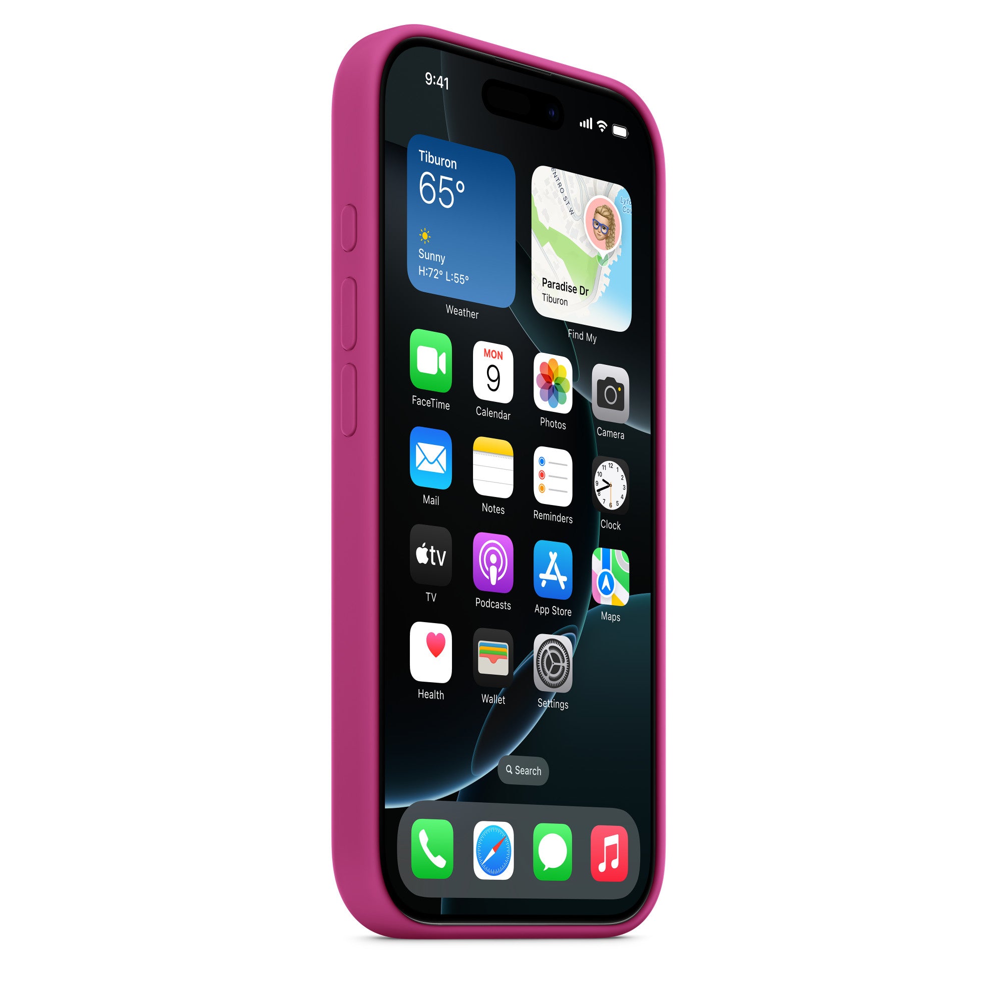 Apple iPhone 16 Series Silicone Case with MagSafe
