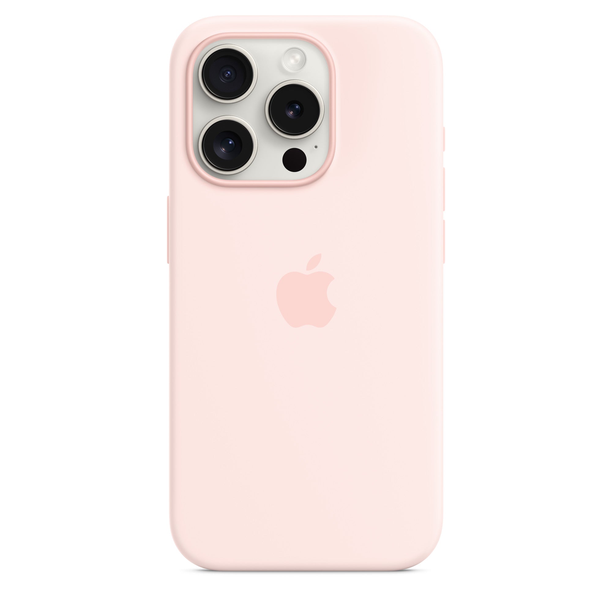 Apple iPhone 15 Series Silicone Case with MagSafe