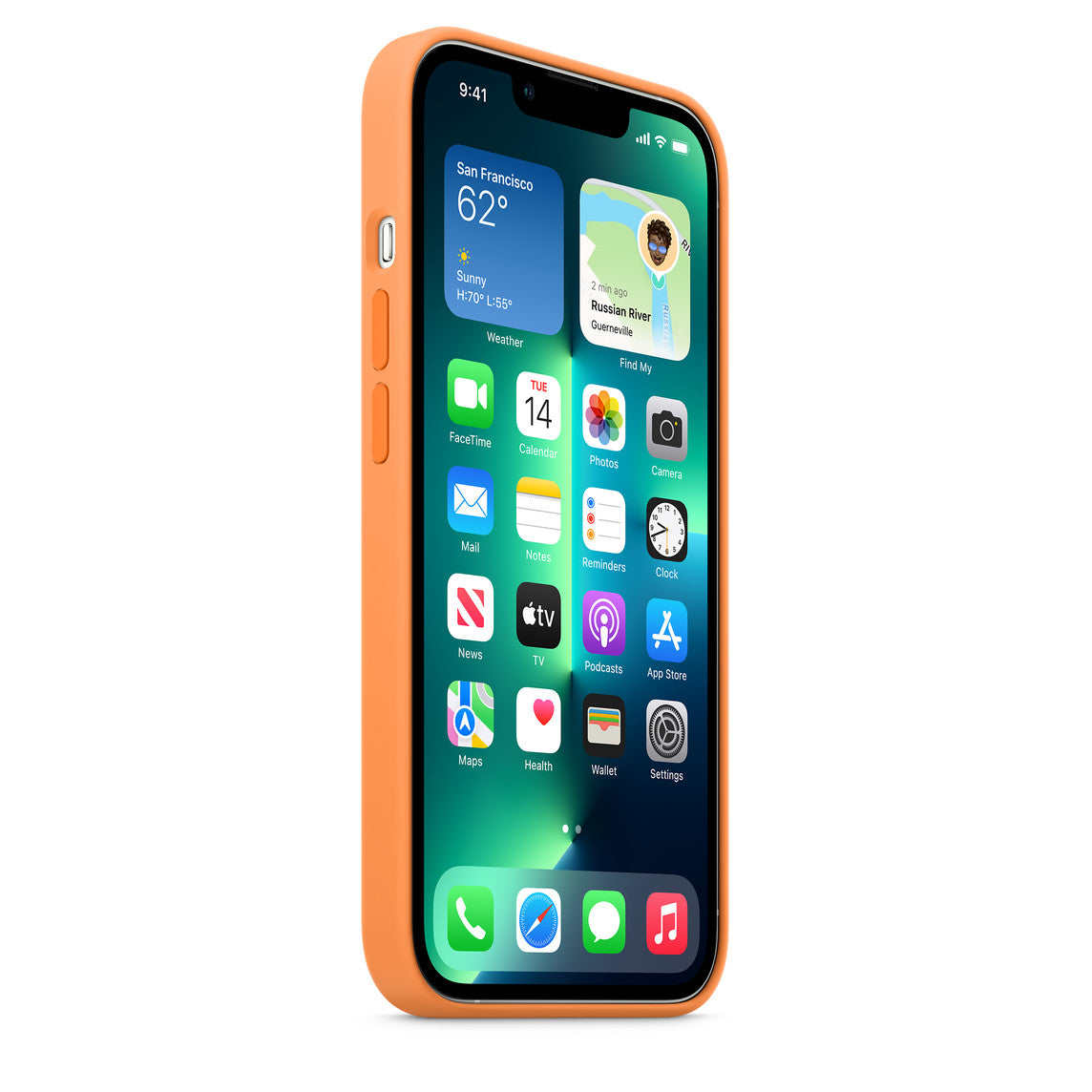 Apple iPhone 13 Series Silicone Case with MagSafe
