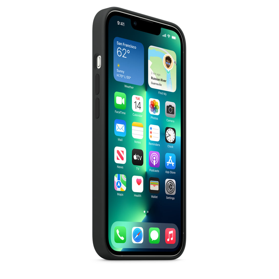 Apple iPhone 13 Series Silicone Case with MagSafe