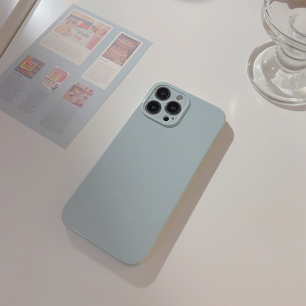 Casedmy Solid Cream Soft Shell iPhone Case