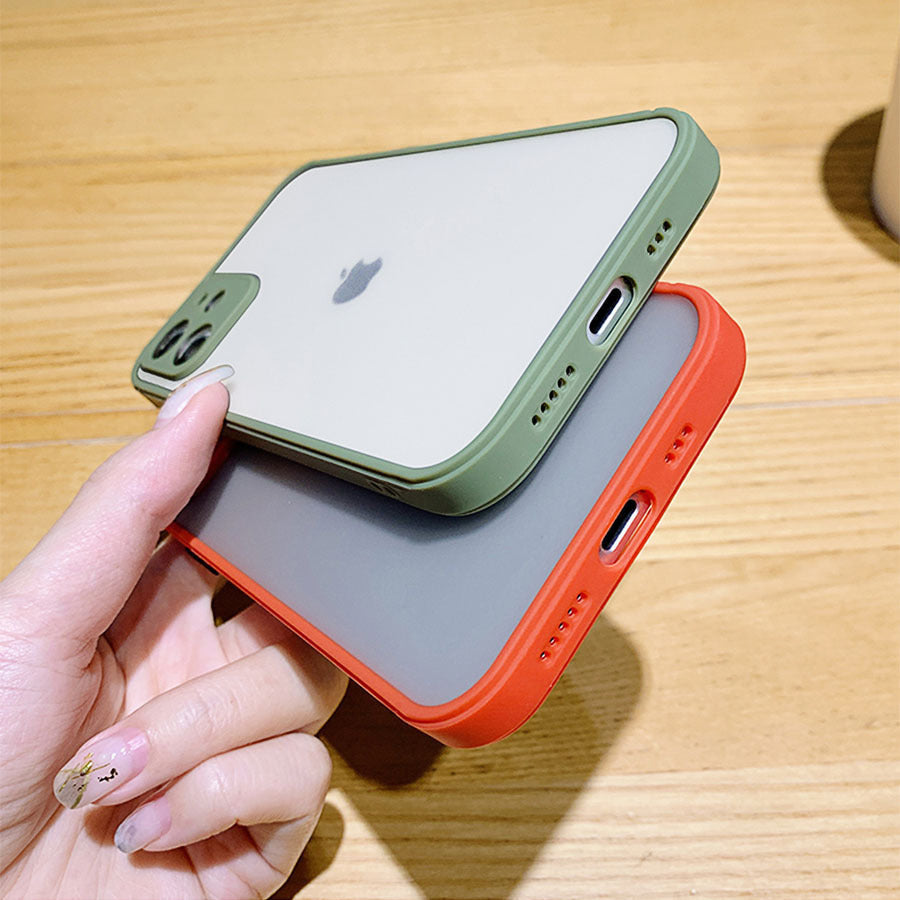 Casedmy Shockproof Matte Silicone iPhone Case