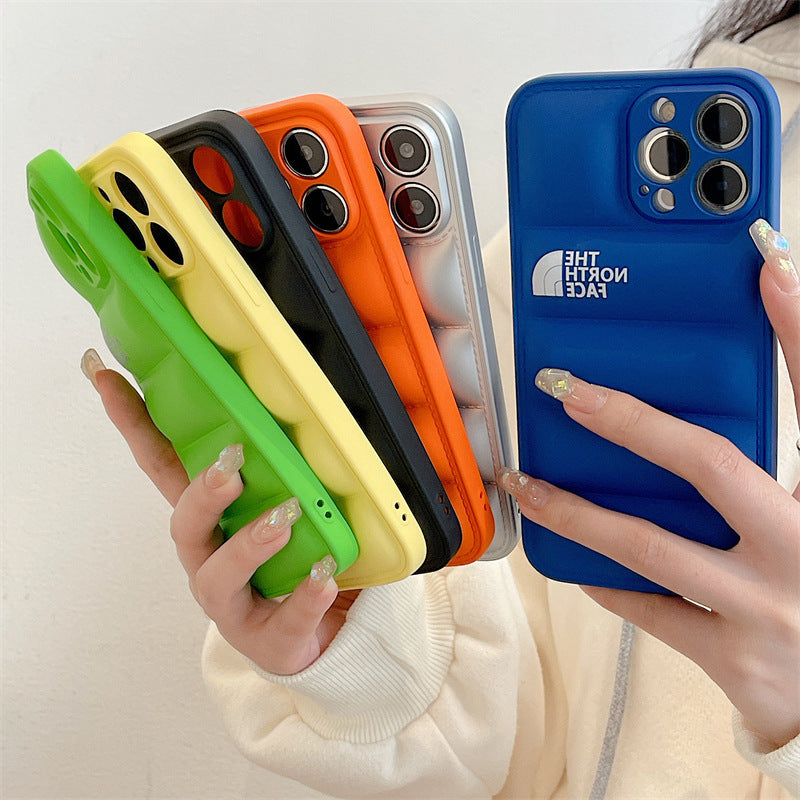 iPhone 12/11 Series The North Face 3D Down Jacket Case