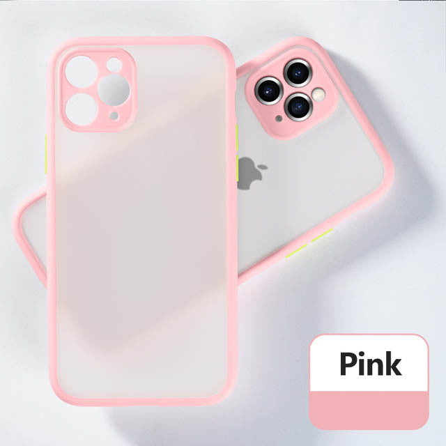 Casedmy Shockproof Matte Silicone iPhone Case