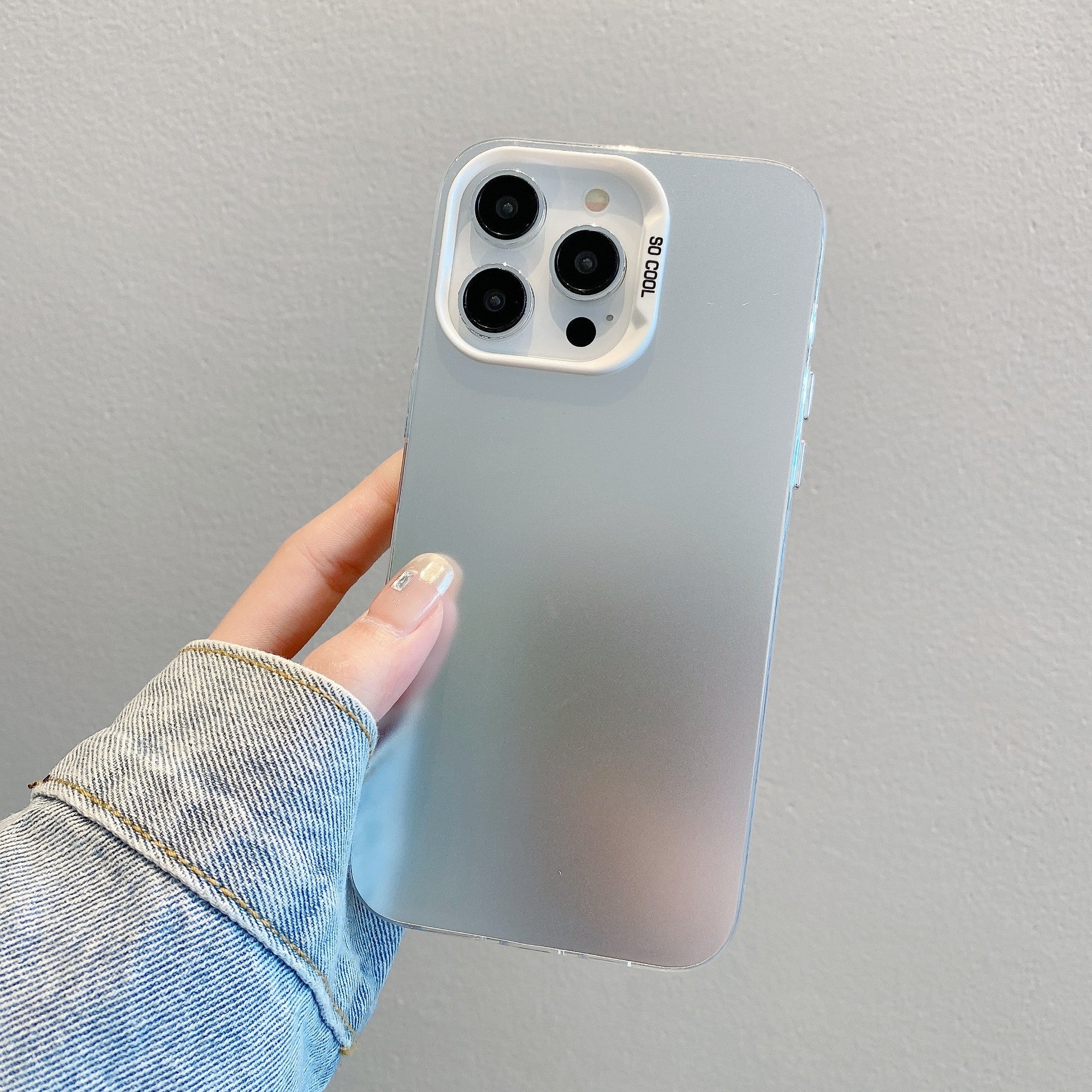 Casedmy Solid Color So-Cool Metal Mobile iPhone Case