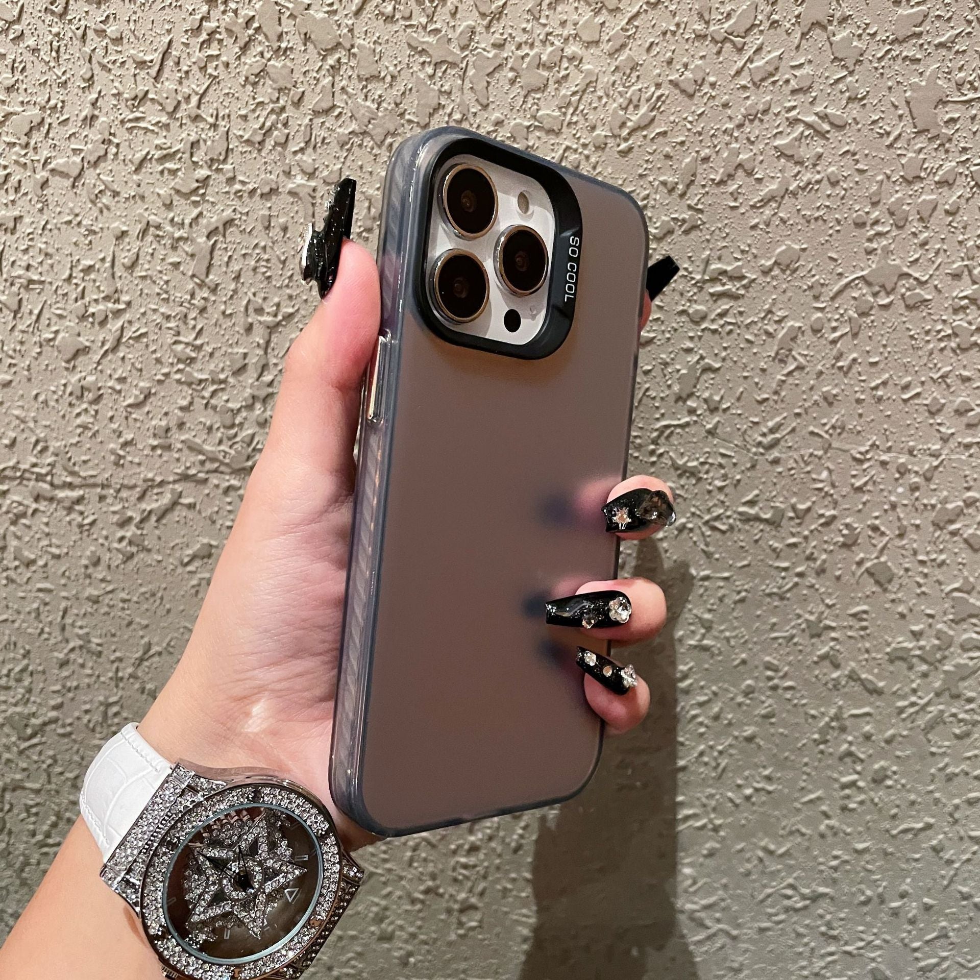 Casedmy Solid Color So-Cool Metal Mobile iPhone Case