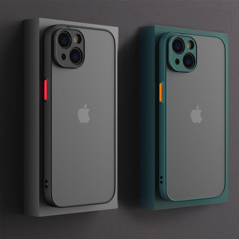 Casedmy Shockproof Matte Silicone iPhone Case