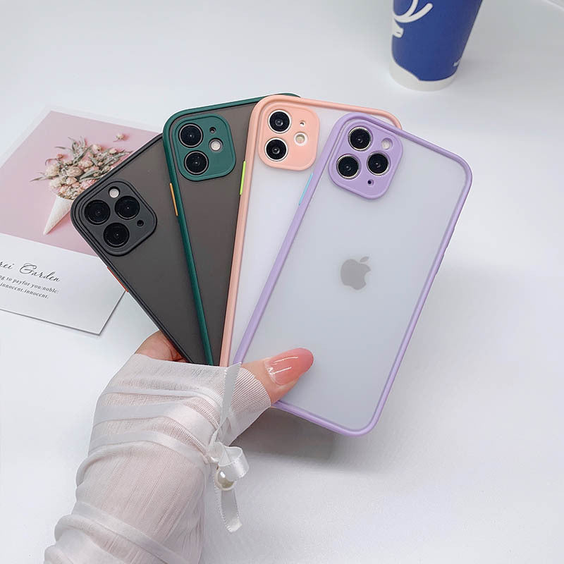 Casedmy Shockproof Matte Silicone iPhone Case