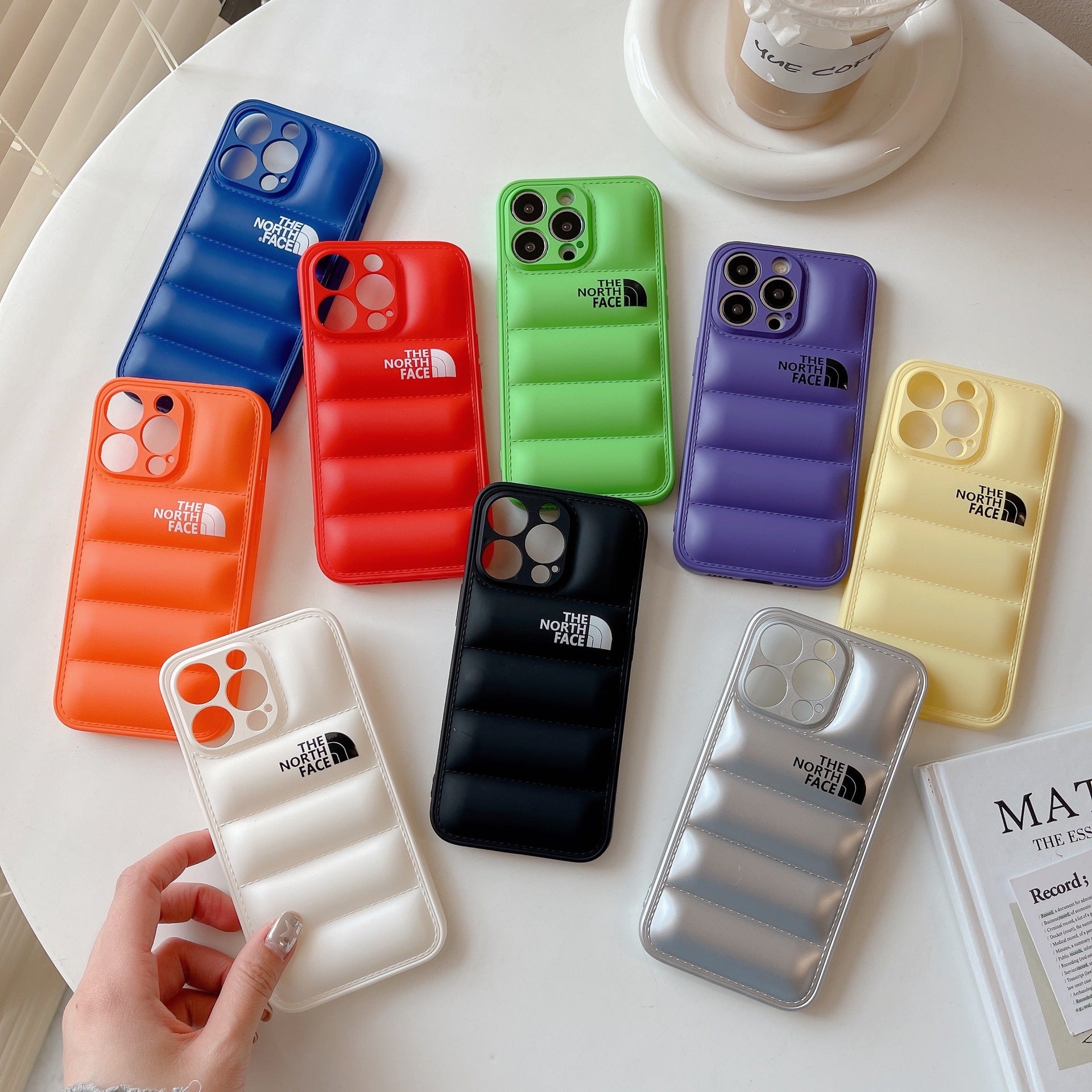 iPhone 12/11 Series The North Face 3D Down Jacket Case