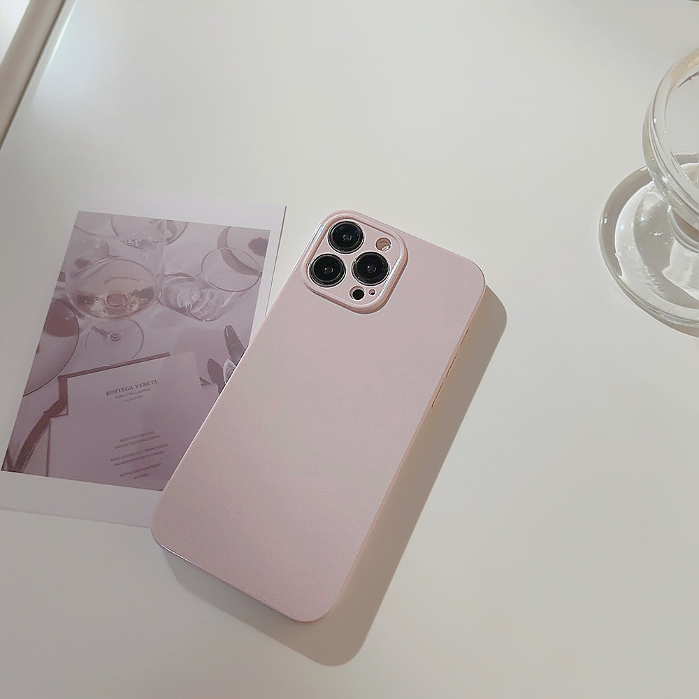 Casedmy Solid Cream Soft Shell iPhone Case