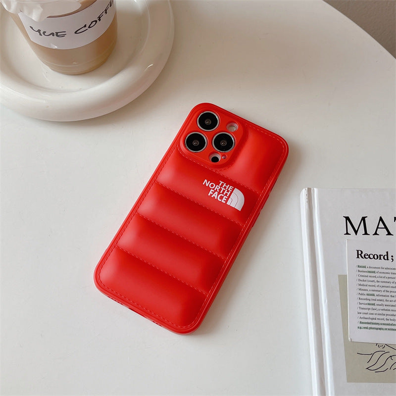 iPhone 12/11 Series The North Face 3D Down Jacket Case