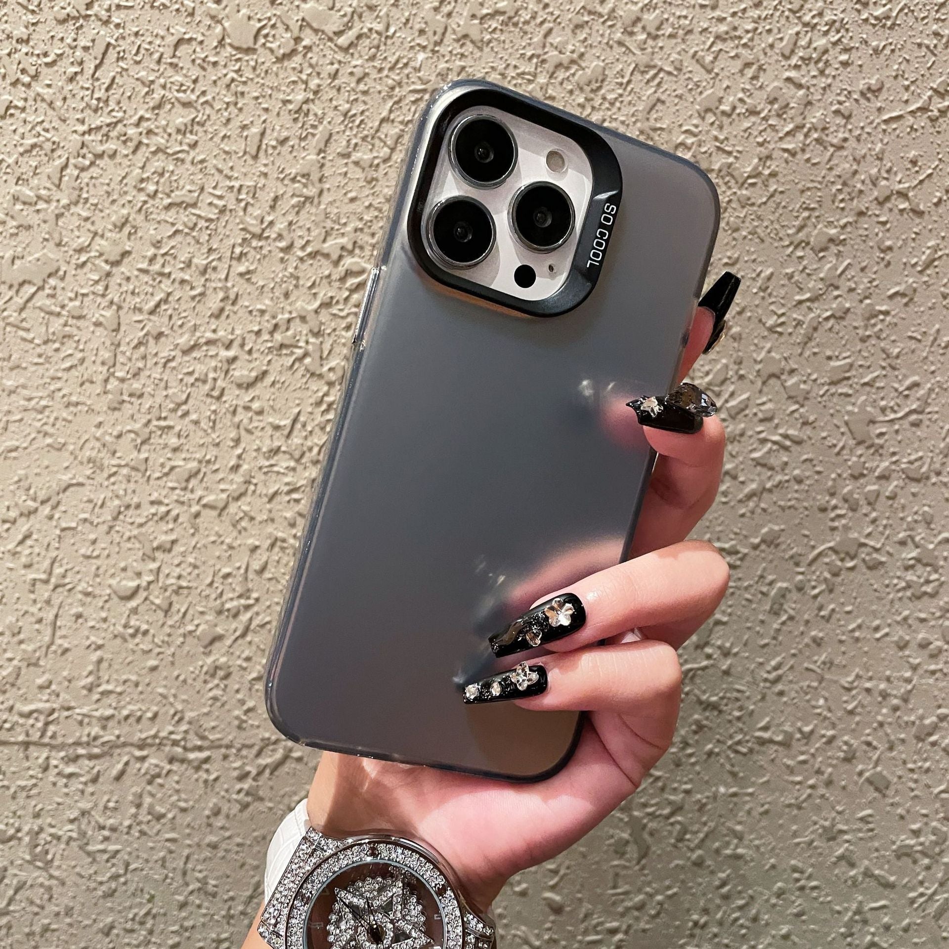 Casedmy Solid Color So-Cool Metal Mobile iPhone Case