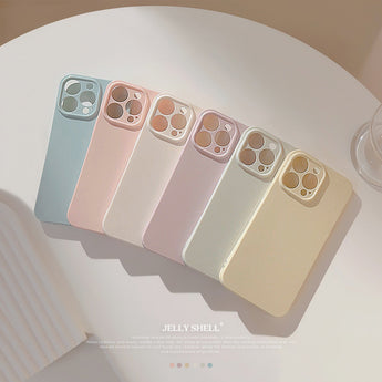 Casedmy Solid Cream Soft Shell iPhone Case