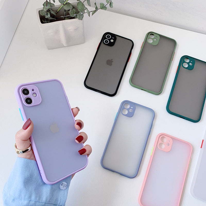 Casedmy Shockproof Matte Silicone iPhone Case