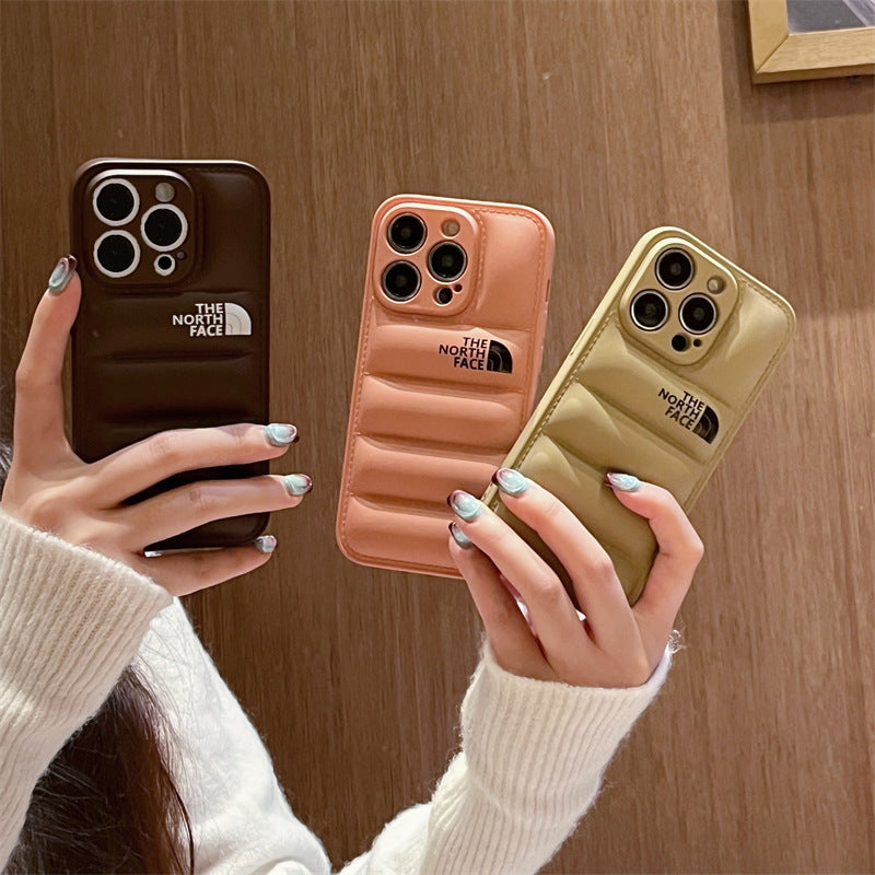 iPhone 12/11 Series The North Face 3D Down Jacket Case