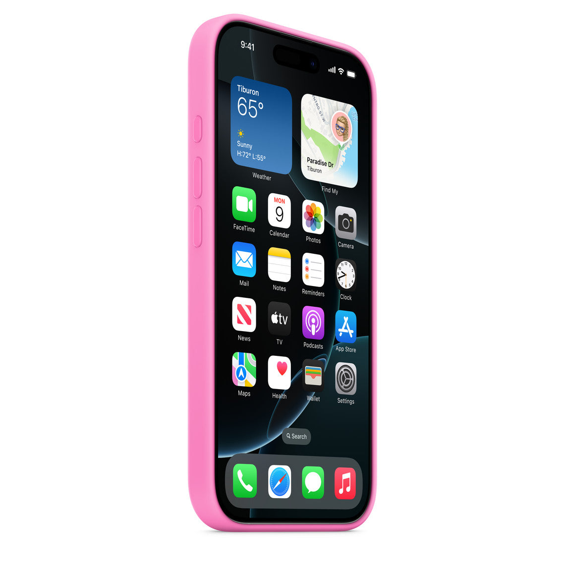 Apple iPhone 16 Series Silicone Case with MagSafe