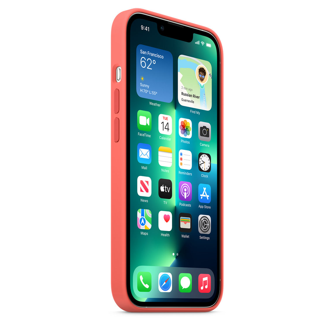 Apple iPhone 13 Series Silicone Case with MagSafe