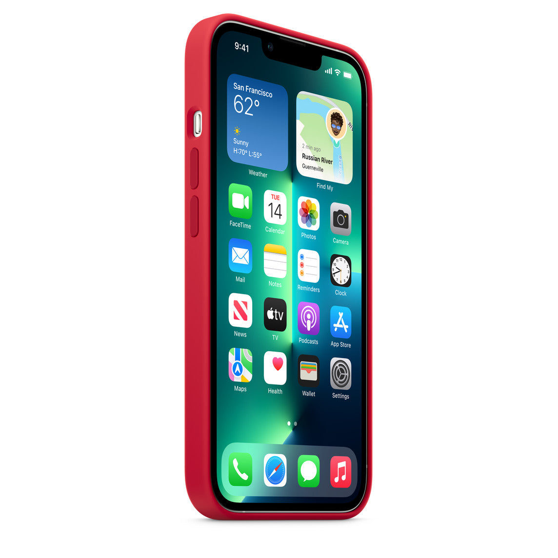 Apple iPhone 13 Series Silicone Case with MagSafe