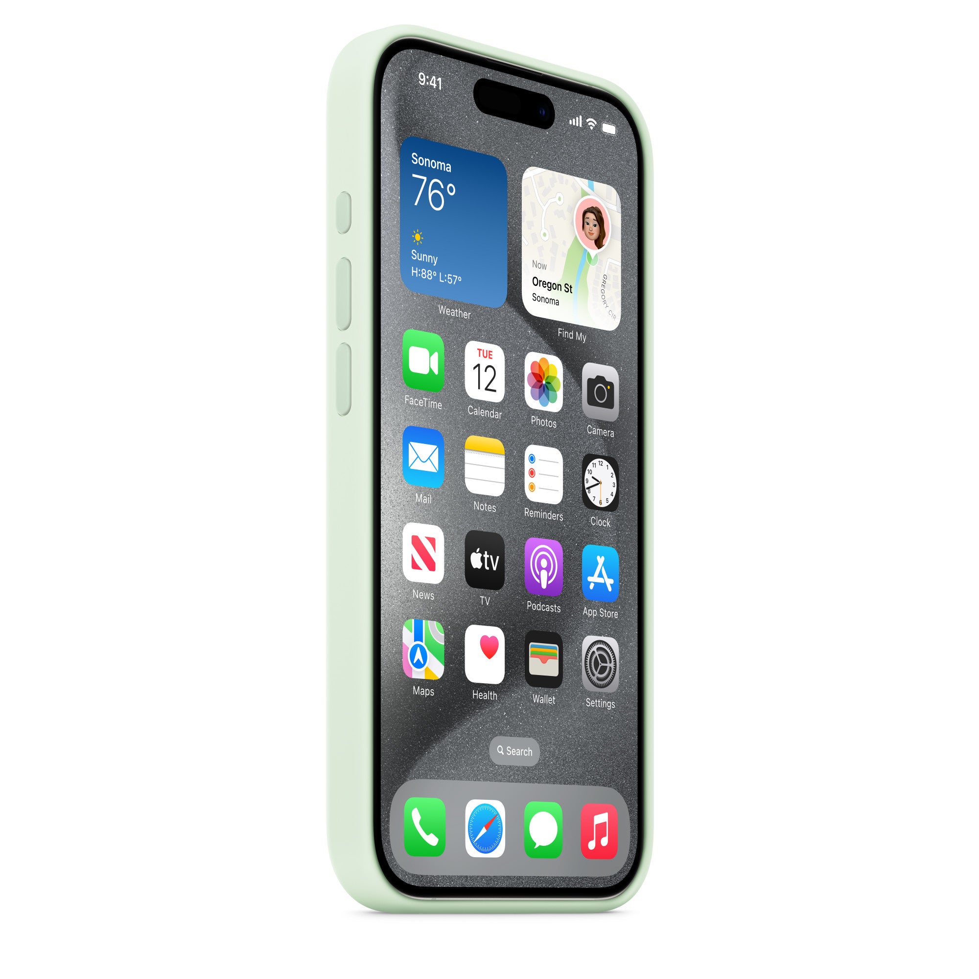 Apple iPhone 15 Series Silicone Case with MagSafe