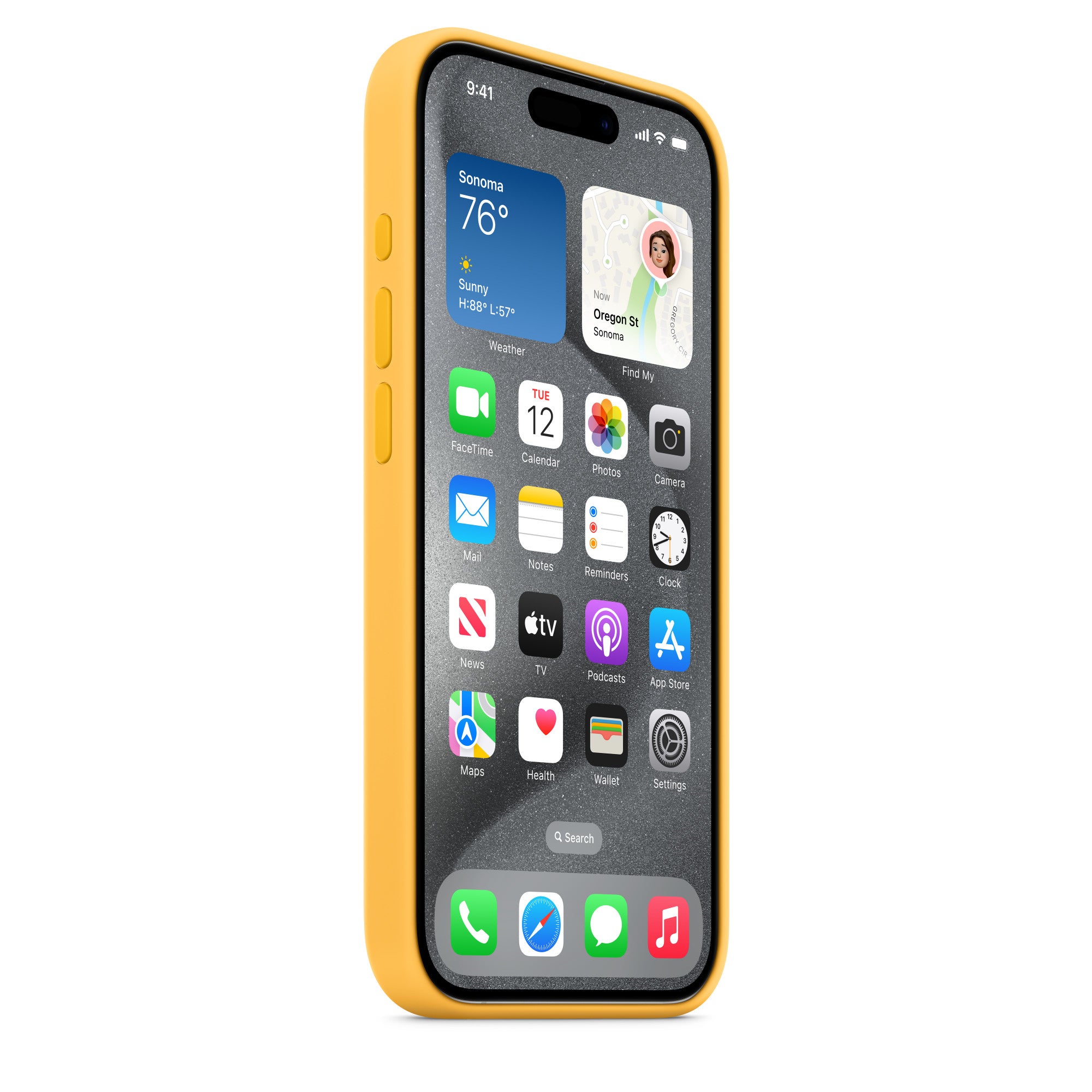 Apple iPhone 15 Series Silicone Case with MagSafe
