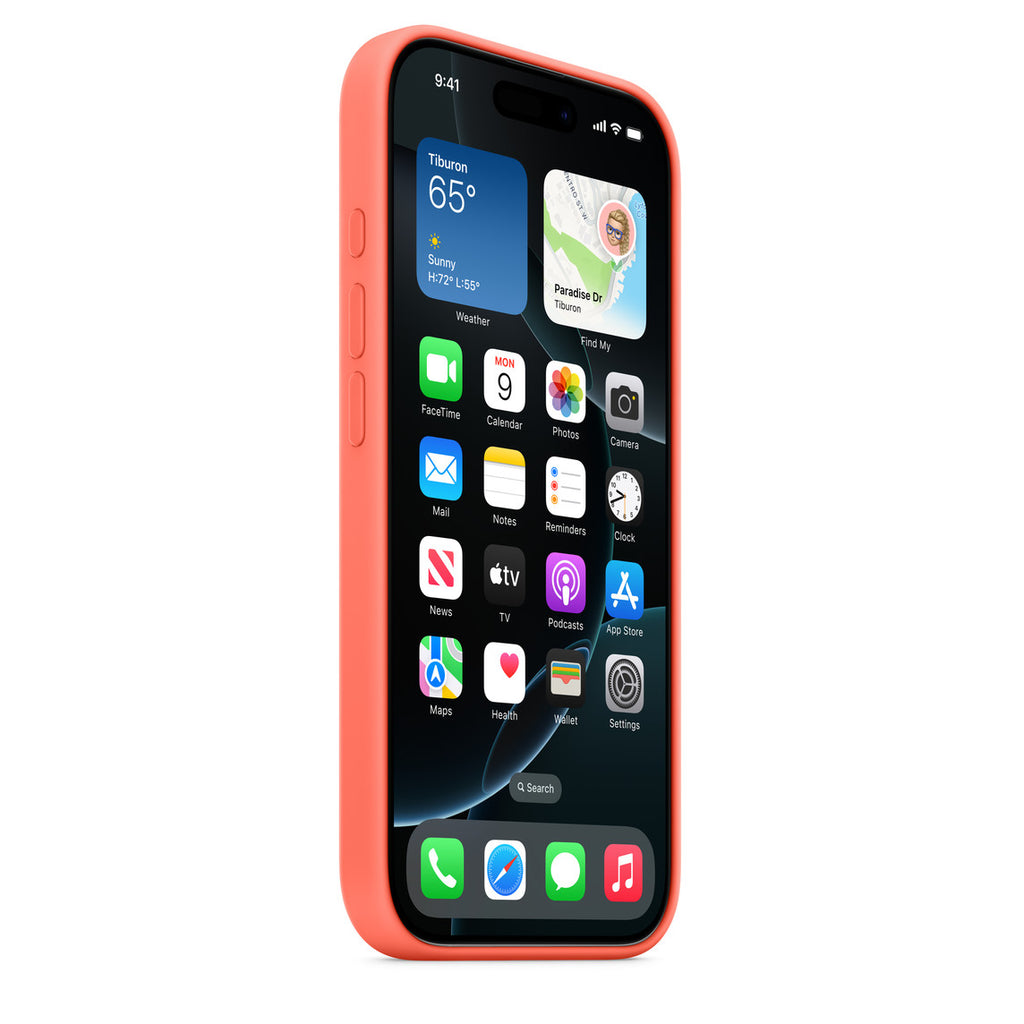 Apple iPhone 16 Series Silicone Case with MagSafe